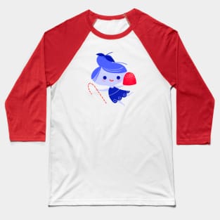 Periwinkle Sugar Plum Baseball T-Shirt